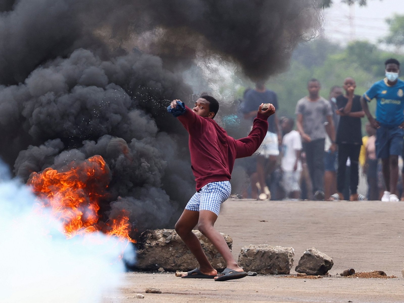 ‘Klaar om te sterven’: Demonstranten trotseren kogels voor politieke verandering in Mozambique