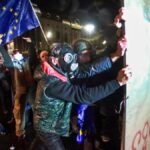 Demonstranten in Georgië in botsing met politie na opschorting EU-lidmaatschapsbesprekingen door premier