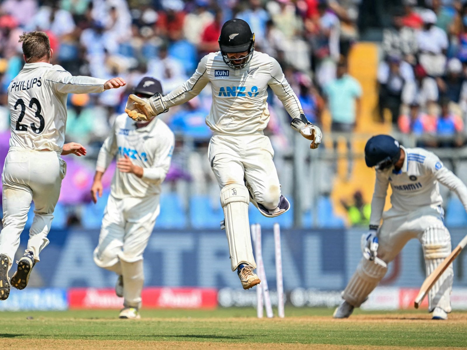 India Verliest in Mumbai terwijl Nieuw-Zeeland Historische Testserie Wint