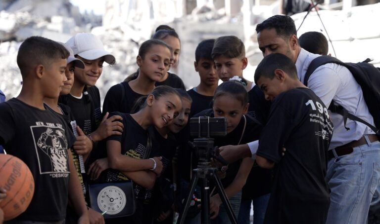 Initiatief 'Little Filmmaker' opleidt Palestijnse kinderen tijdens de oorlog in Gaza