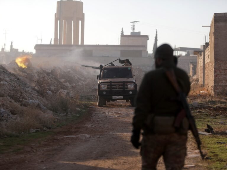 Rebellenaanvallen in de stad Aleppo, Syrië