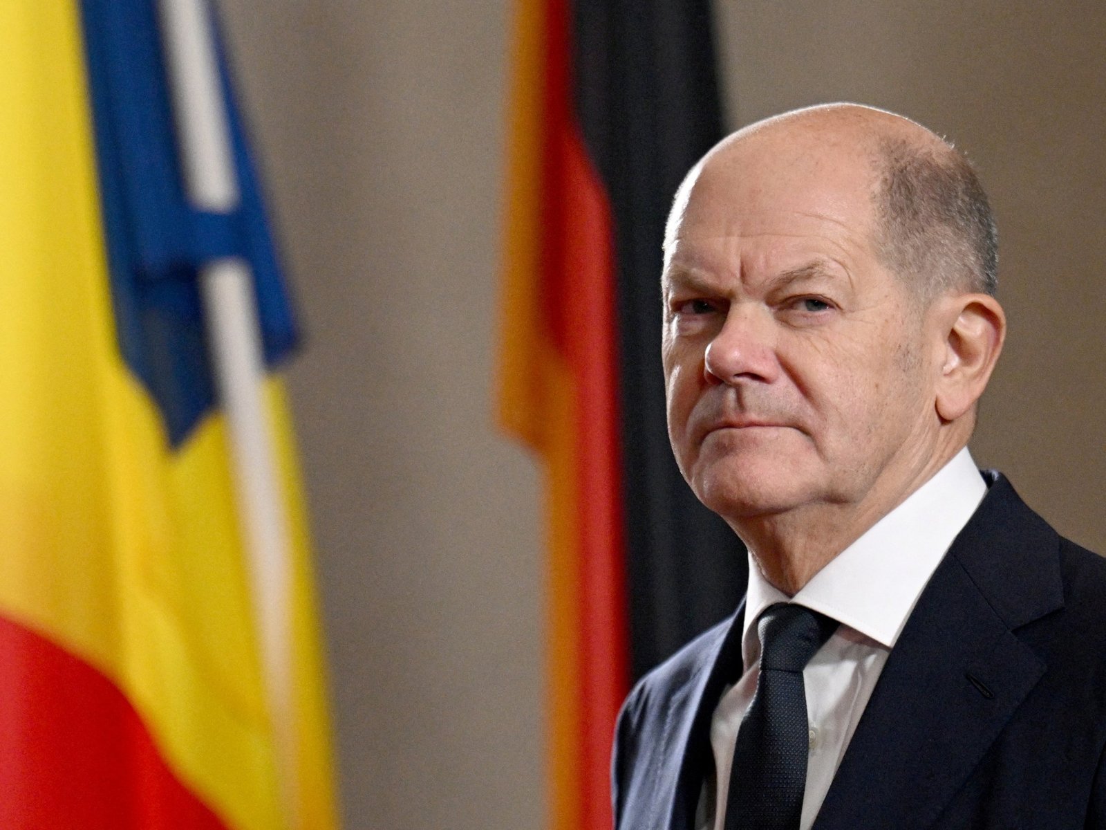 Scholz van Duitsland spreekt voor het eerst in twee jaar met Poetin van Rusland