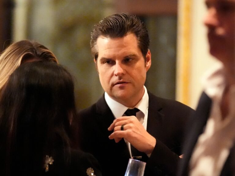 Trump-aanhanger Matt Gaetz trekt zich terug uit overweging voor Amerikaanse procureur-generaal