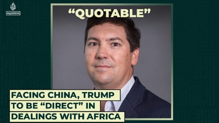 Trump zal 'direct' omgaan met Afrika in het licht van China