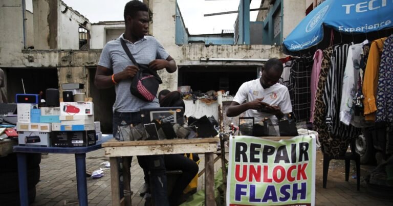 Wil je status in Nigeria? De onofficiële iPhone-markt biedt dromen en teleurstellingen