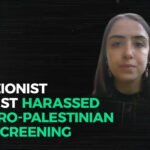 Anti-Zionistische activist lastiggevallen tijdens vertoning van pro-Palestijnse film