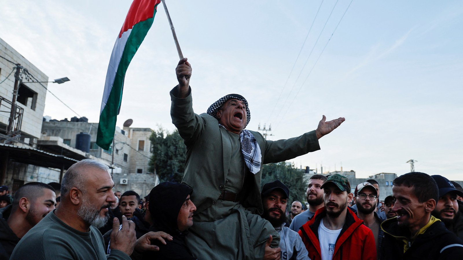 Bewoners van de Westelijke Jordaanoever protesteren tegen acties van de Palestijnse Autoriteit