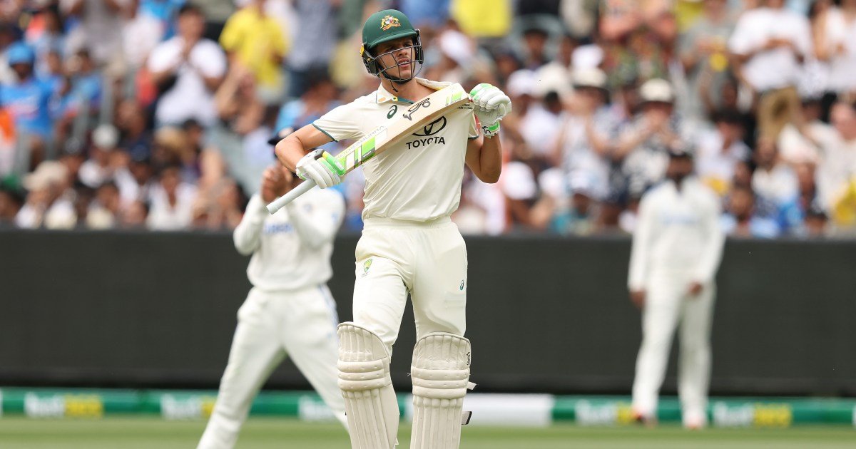 Debutant Konstas en Australië nemen de leiding tegen India op de eerste dag in het MCG