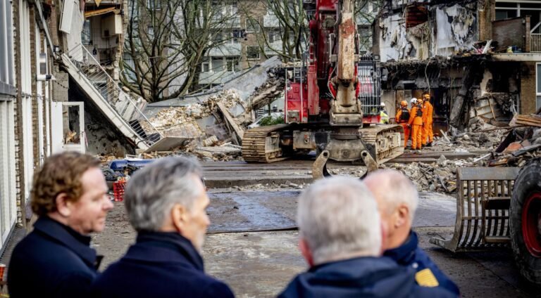 Herdenking voor slachtoffers van de Haagse appartementexplosie