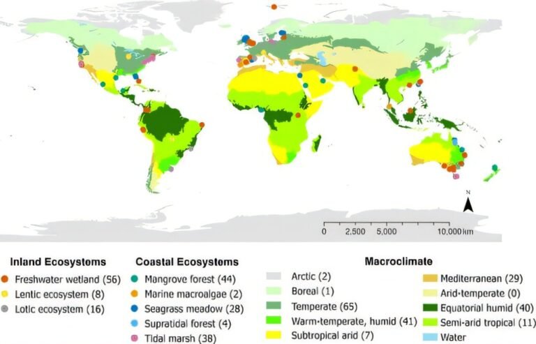 Internationaal onderzoek naar theezakjes onthult dat stijgende temperaturen de koolstofopslag in wetlands kunnen verminderen