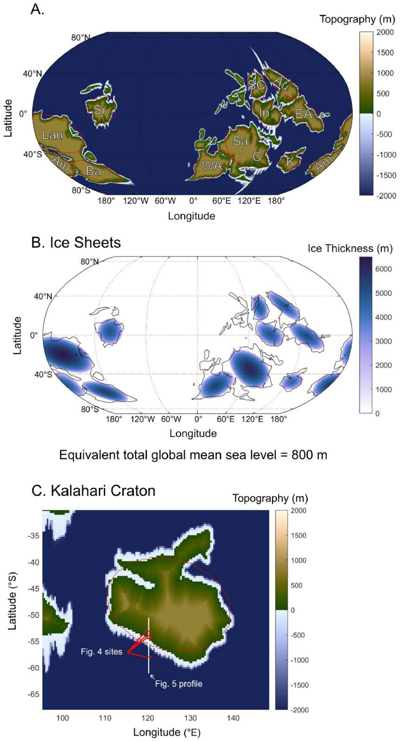 Langere ontgletsjering van de Snowball Earth kan meerdere fasen van zeespiegelstijging en -daling hebben veroorzaakt