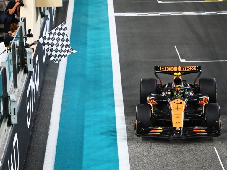 Norris Zegeert in de Grote Prijs van Abu Dhabi, McLaren Behaalt F1 Constructeurskampioenschap