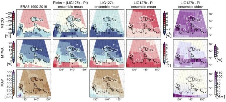 Onderzoek toont aan: Zomers in Arctisch Siberië waren tot 10°C warmer dan nu tijdens de Laatste Interglaciaal