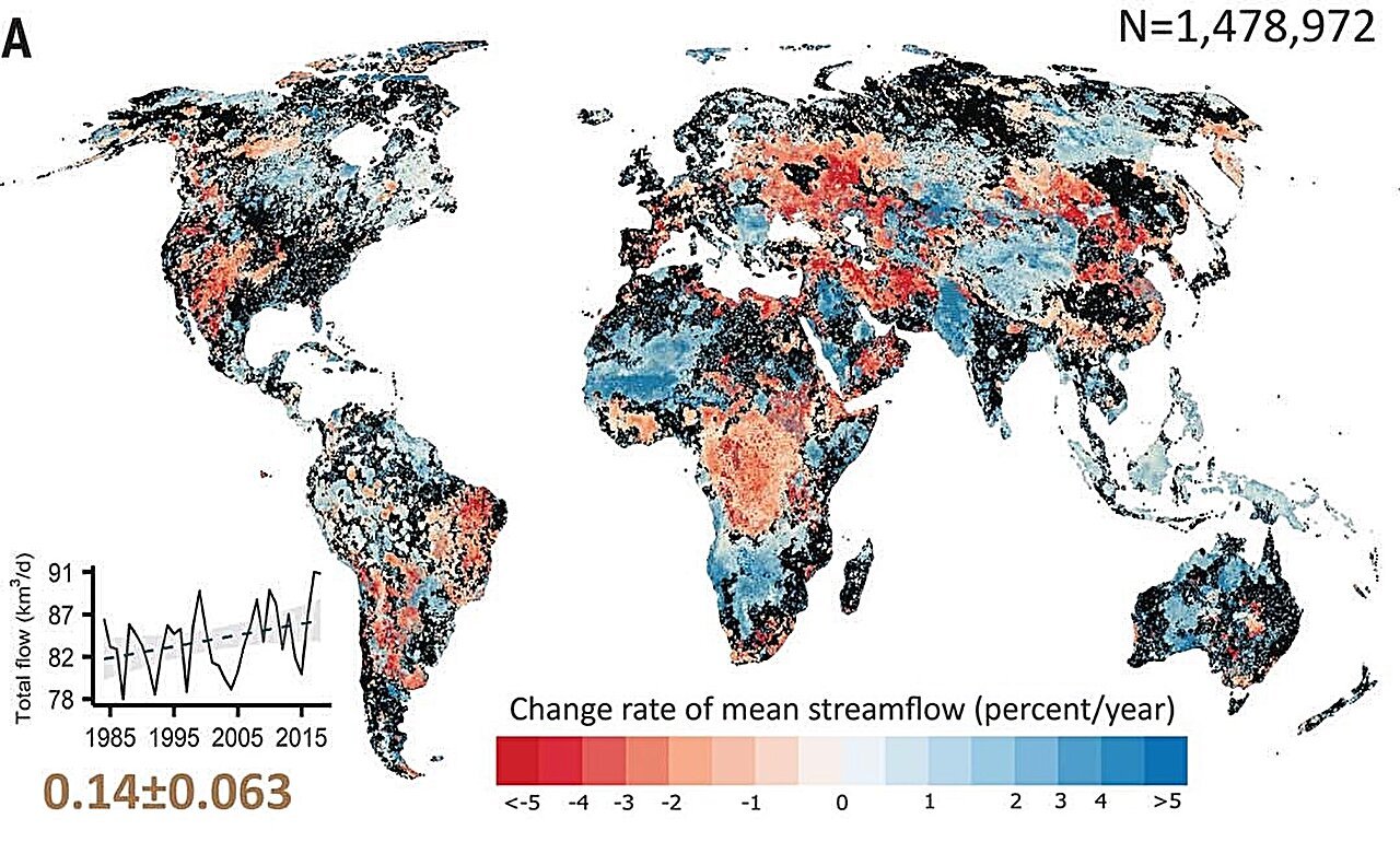 Overstromingen, watertekort en dalende rivierdelta's: Hydrologen in kaart brengen veranderende rivierlandschappen wereldwijd