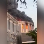 Parlement van Liberia opnieuw in brand gestoken binnen een week