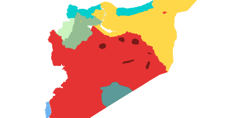 Syrische Situatietracker: Kaarten en Grafieken