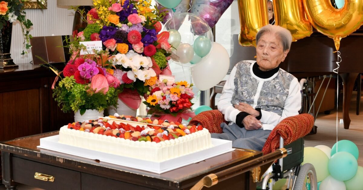 De oudste persoon ter wereld overleden in Japan op 116-jarige leeftijd