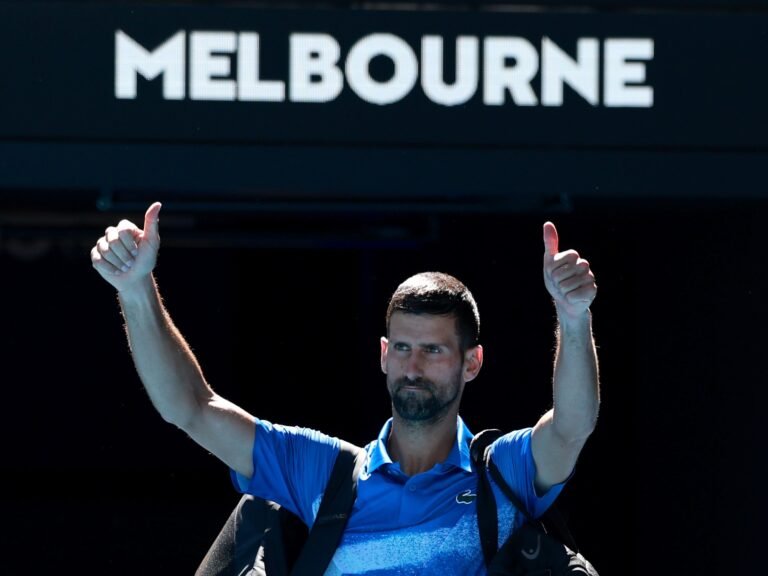 Geblesseerde Djokovic uitgefloten, maar richt zich op meer Grand Slam-overwinningen