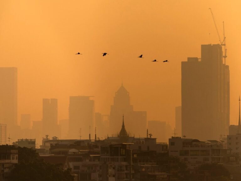 Luchtvervuiling in Bangkok, Thailand, dwingt meer dan 350 scholen tot sluiting