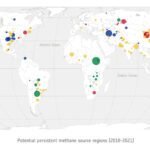 Analyse van satellietgegevens onthult de top 10 aanhoudende methaanbronnen