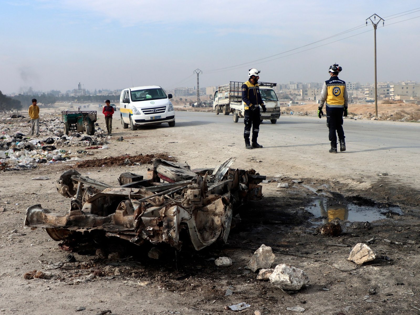 Auto-explosie eist 20 levens in Manbij, Noord-Syrië