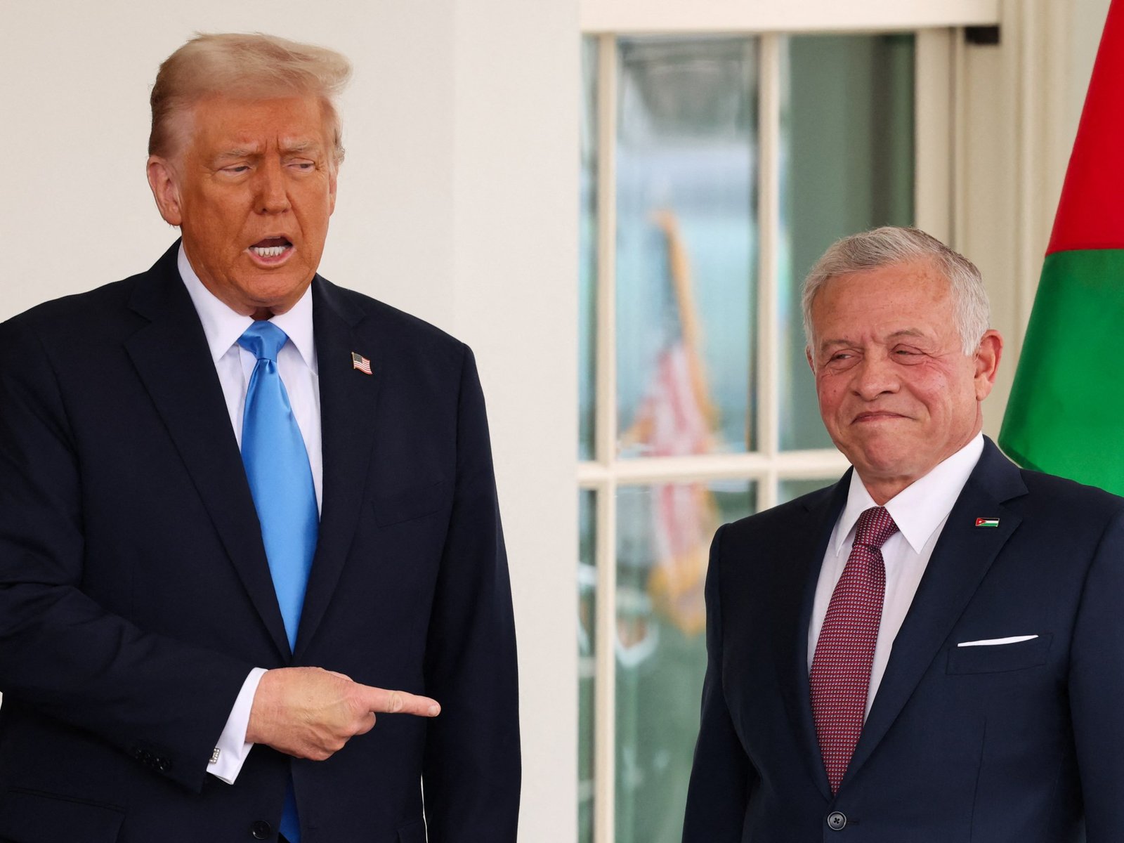 Belangrijke inzichten van de bijeenkomst met Trump en Koning Abdullah van Jordanië