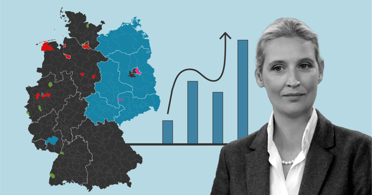 De Opkomst van de Duitse Verre-Rechts AfD Partij in Beeld