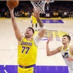 Luka Dončić maakt indrukwekkende LA Lakers-debuut met 132-113 overwinning op Utah Jazz