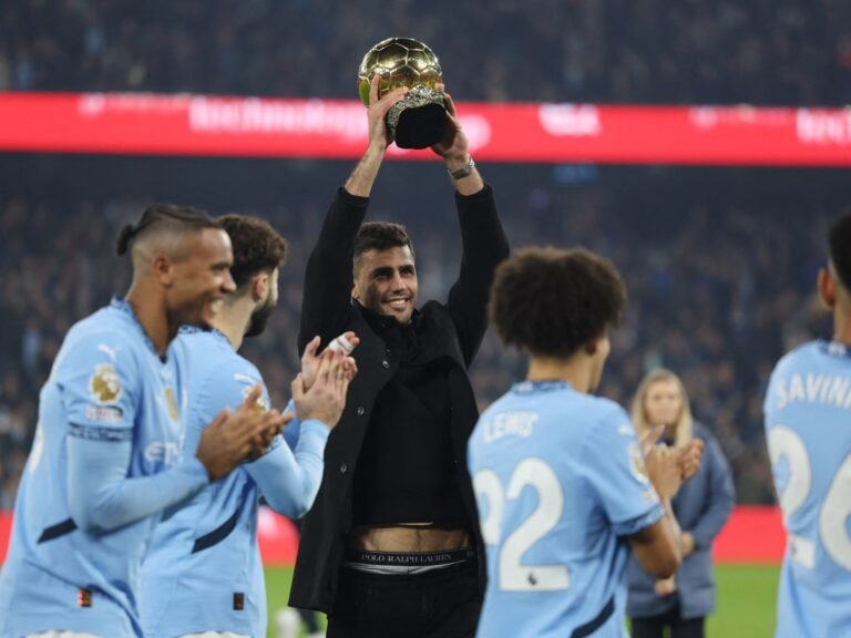 Man City selecteert Ballon d'Or-winnaar Rodri voor Champions League campagne