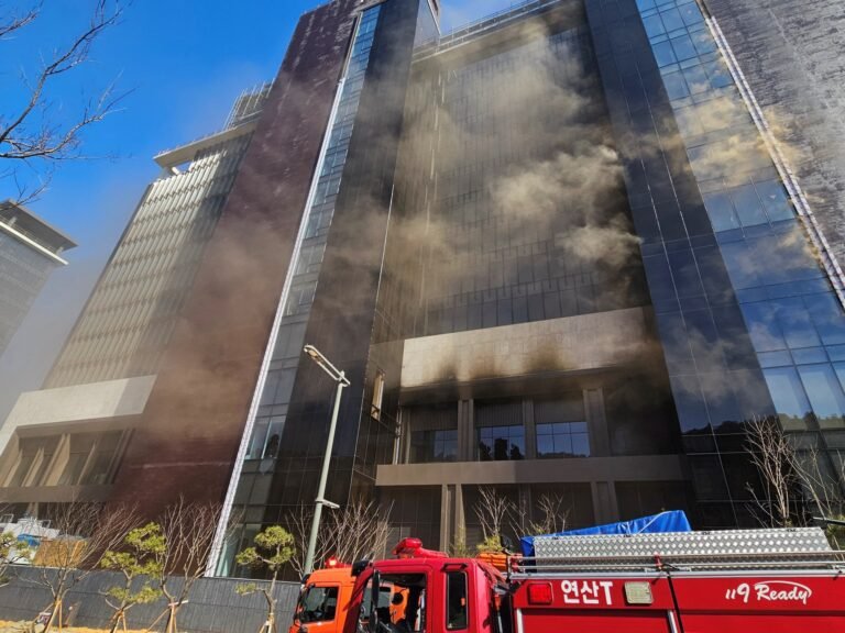 Minstens 6 doden bij brand op bouwplaats van hotel in Zuid-Korea