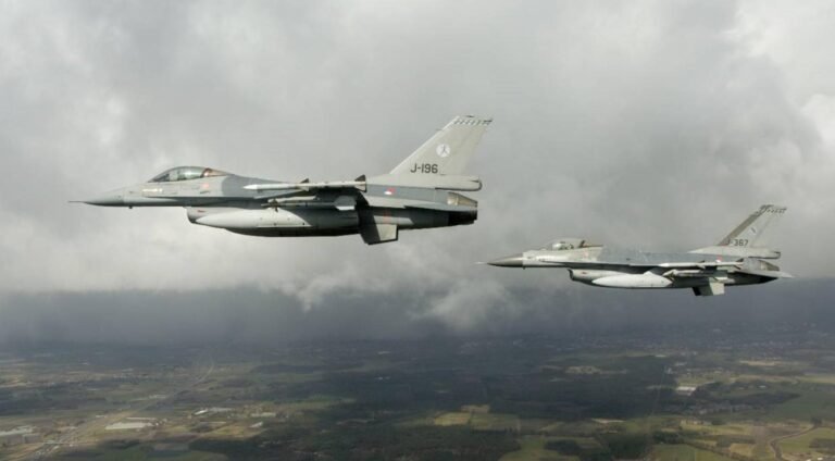 Nieuwe levering van Nederlandse F-16’s aangekomen in Oekraïne