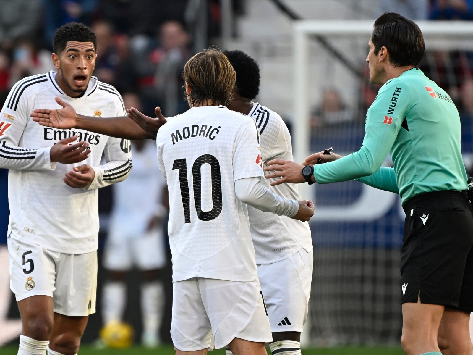 Real Madrid Gelijkspel Tegen Osasuna Na Rode Kaart Voor Bellingham