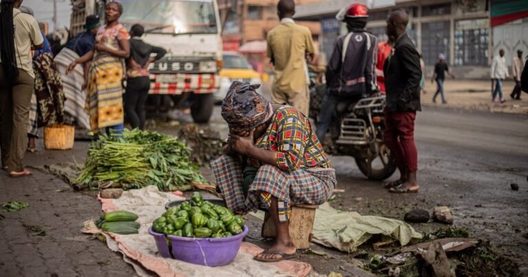 Voedselprijzen stijgen explosief in Goma, DR Congo na overname door M23