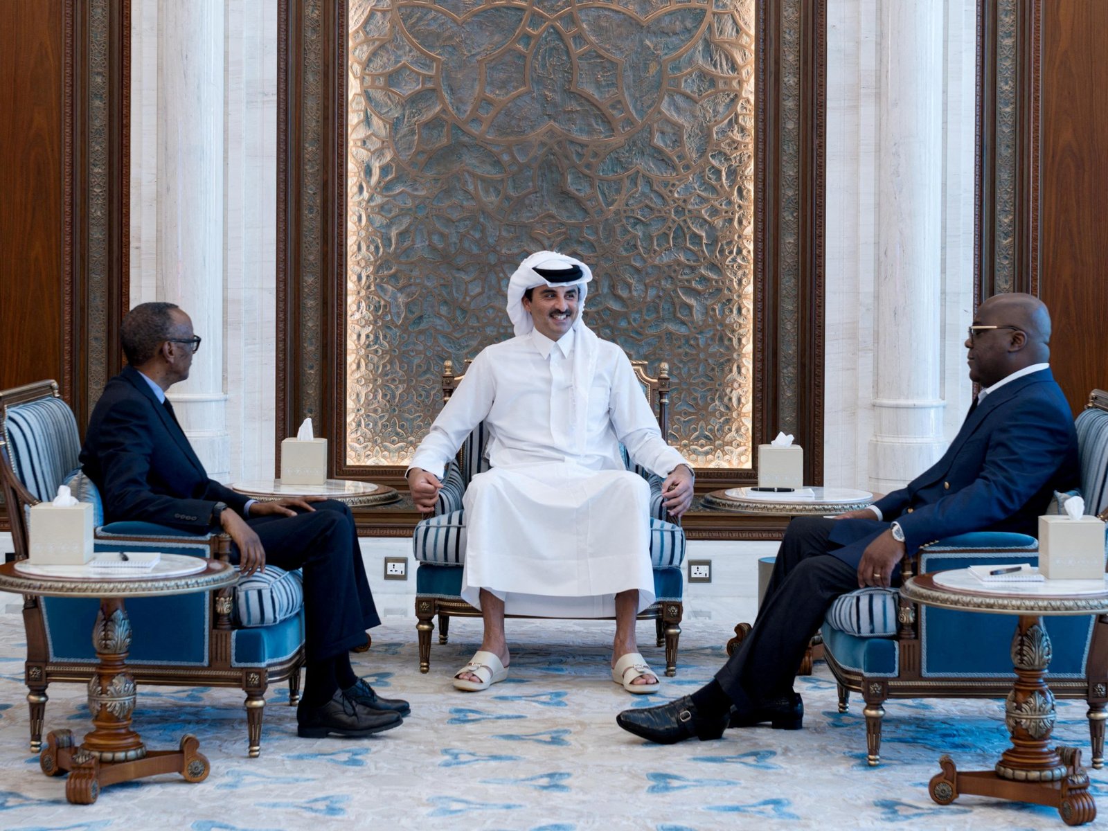 AU verwelkomt Doha-gesprekken tussen leiders van DR Congo en Rwanda