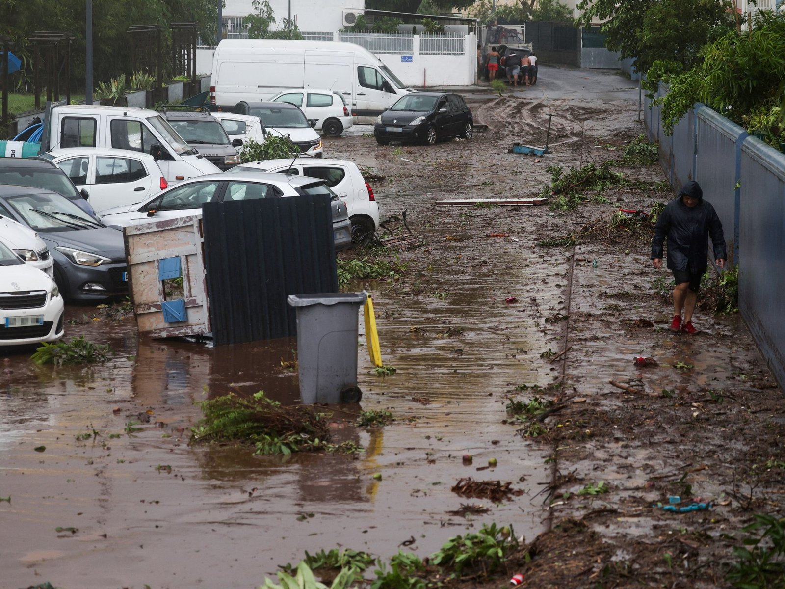 Drie doden door Cycloon Garance op het Franse eiland La Réunion