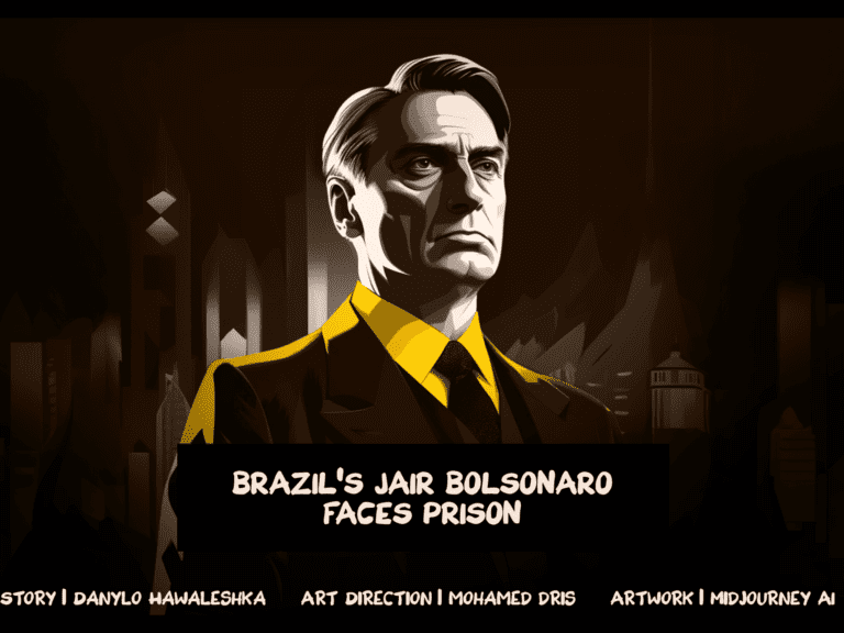 Geschiedenis Geïllustreerd: Jair Bolsonaro van Brazilië staat voor de gevangenis