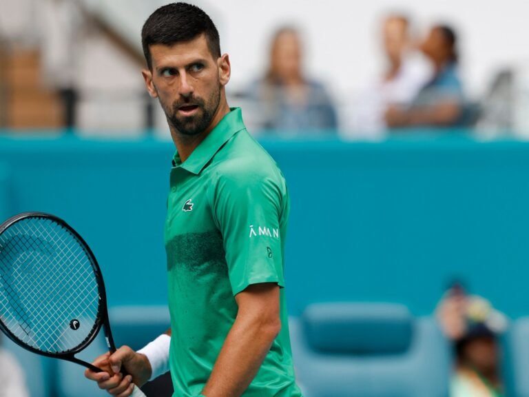 Met Messi aanwezig bij Miami Open bereikt Djokovic zijn 100e finale