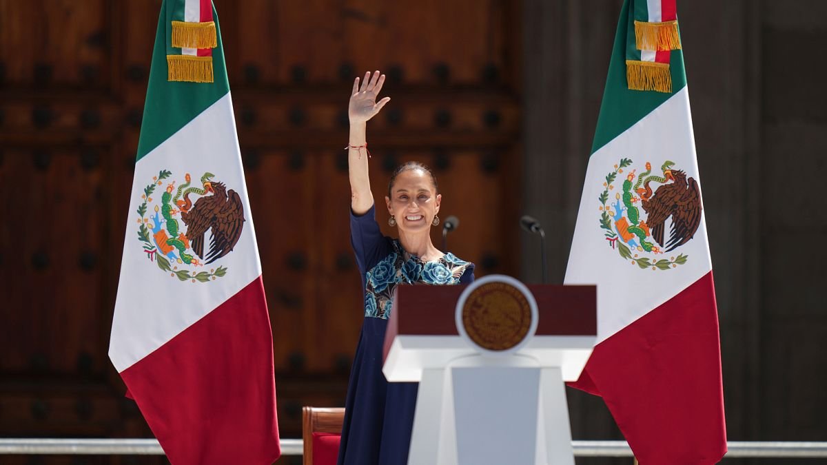 Mexicanen vieren met President Sheinbaum na uitstel van Amerikaanse invoerrechten