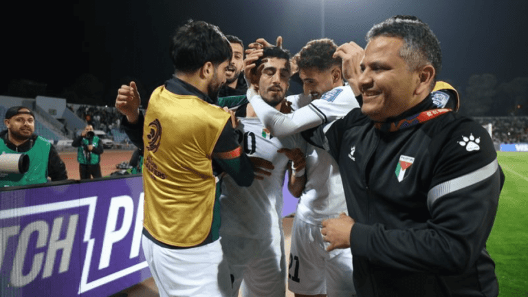 Palestina houdt hoop op eerste Wereldbeker levend met spectaculaire ommekeer tegen Irak