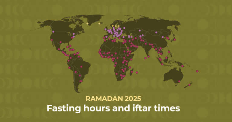 Ramadan 2025: Vastenuren en iftar-tijden wereldwijd