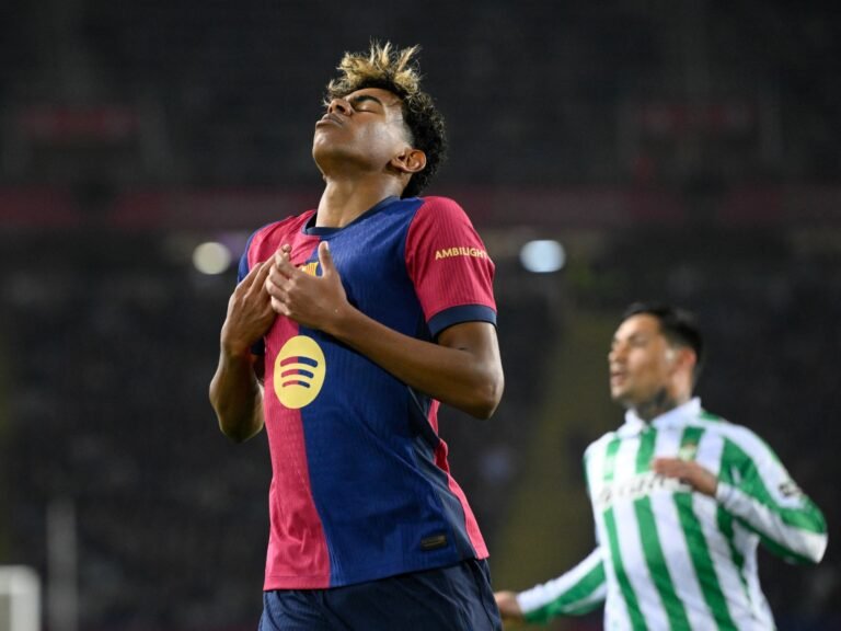 Barcelona gelijkspel tegen Betis, kansen om LaLiga-voorsprong op Real Madrid te vergroten gemist