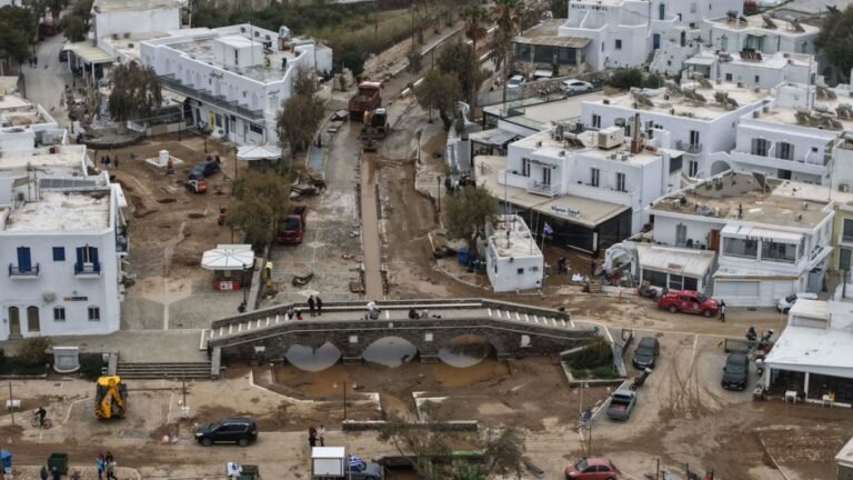 Creta het zwaarst getroffen door stormen en overstromingen onder Griekse eilanden