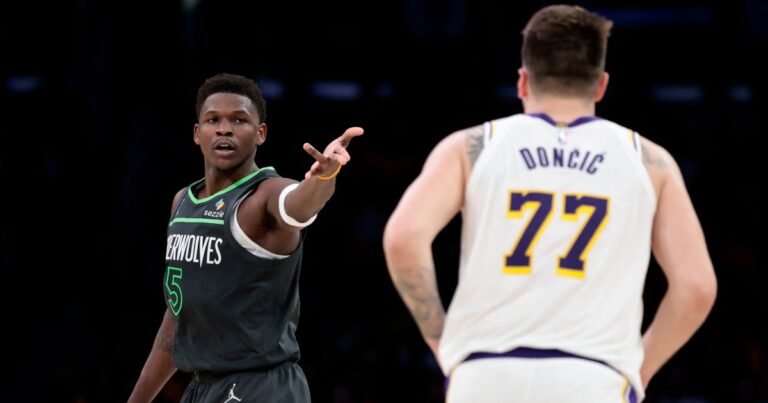 Lakers Verlies van Timberwolves in Game 1 van de NBA Playoffs