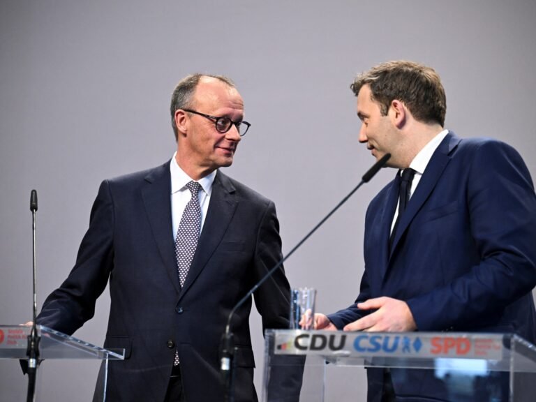 Merz onthult coalitieakkoord met SPD na weken van onzekerheid in Duitsland