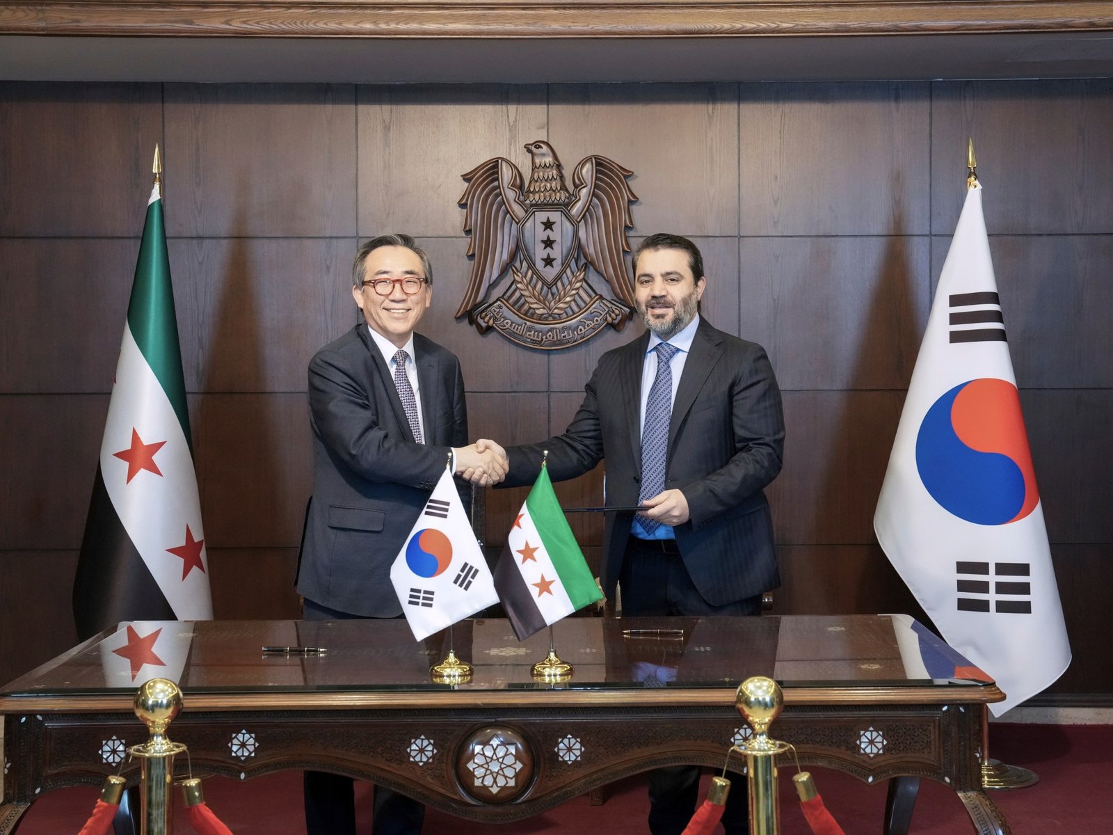 Syrië en Zuid-Korea vestigen formele diplomatieke betrekkingen