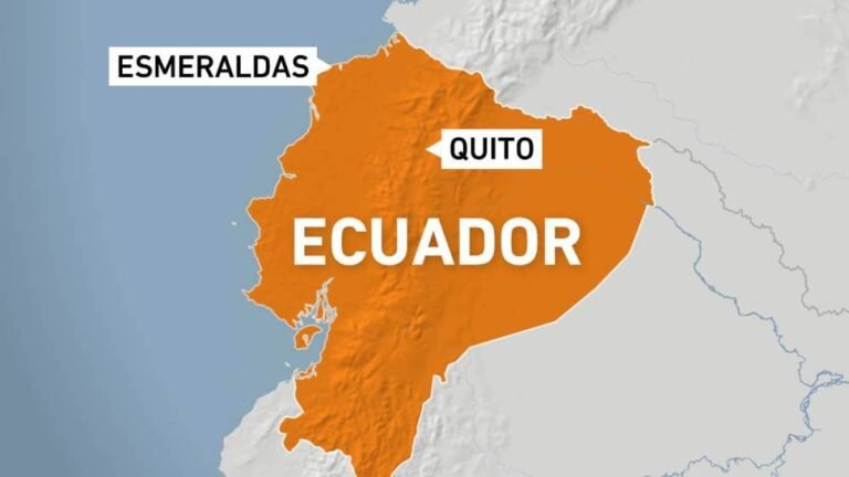 Zware aardbeving van 6.3 treft kust van Ecuador