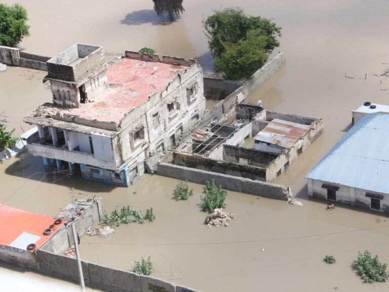 Foto's: Zware regenval veroorzaakt overstromingen in Mogadishu, Somalië, met zeven doden