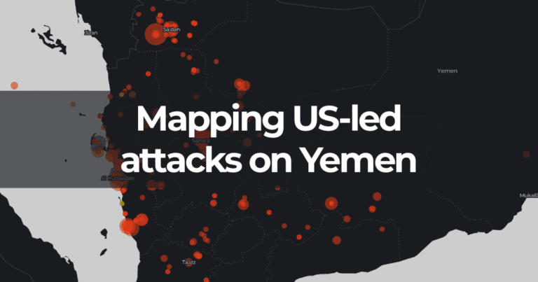 Geanimeerde kaarten tonen Amerikaanse aanvallen op Jemen