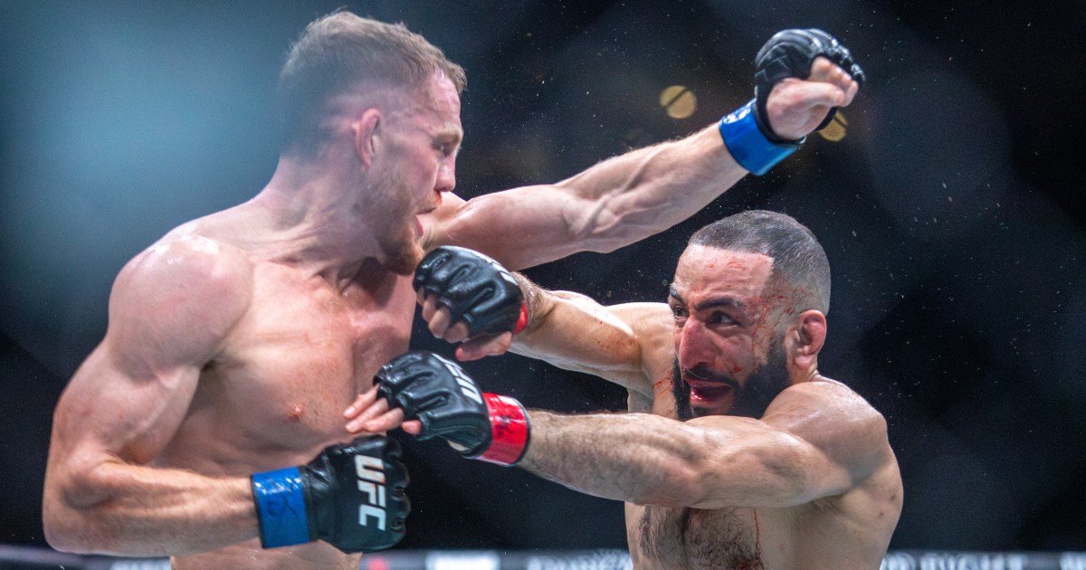Jack Della Maddalena beëindigt Belal Muhammad's heerschappij in de weltergewichtklasse bij UFC 315