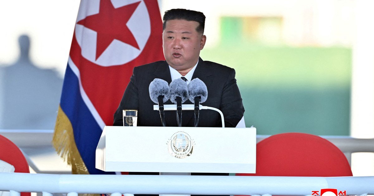 Kim Jong-un berispt ambtenaren om 'ernstig ongeval' tijdens lancering van oorlogsschip